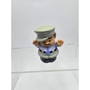 Fisher Price Little People Hispanic Police Officer Bus Driver Crossing Guard